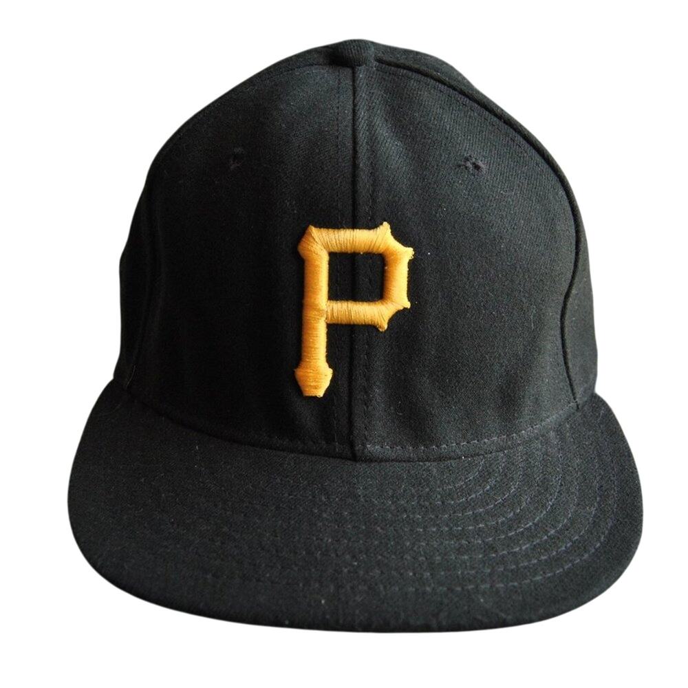 Pittsburgh Pirates 59Fifty 7 3/8 Black and Yellow Fitted Team Hat